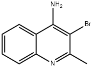 4-AMINO-3-BROMO-2-METHYLQUINOLINE Structural