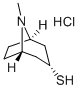 Tropine-3-thiol hydrochloride Structural Picture