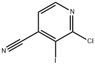 2-Chloro-4-cyano-3-iodopyridine Structural