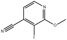 3-IODO-2-METHOXYISONICOTINONITRILE Structural