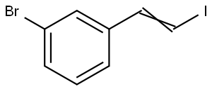 Z-1-Bromo-3-(2-iodo-vinyl)-benzene Structural