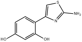 2-(2-Amino-thiazol-4-yl)- benzene-1,4-diol