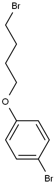 1-(4-BROMOBUTOXY)-4-BROMOBENZENE Structural