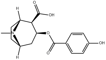 P-HYDROXYBENZOYLECGONINE Structural