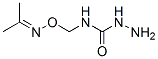 Semicarbazide,  4-[[(isopropylideneamino)oxy]methyl]-  (7CI) Structural