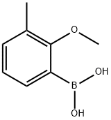 2-METHOXY-3-METHYLPHENYLBORONIC ACID Structural