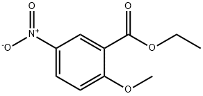 2-METHOXY-5-NITROBENZOIC ACID ETHYL ESTER Structural