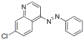 Quinoline, 7-chloro-4-(phenylazo)- Structural