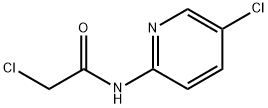 2-CHLORO-N-(5-CHLOROPYRIDIN-2-YL)ACETAMIDE Structural