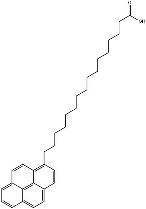 1-Pyrenehexadecanoicacid Structural