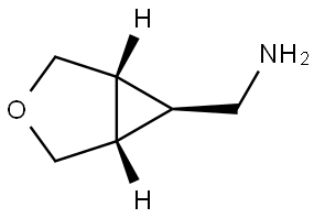 exo-3-Oxabicyclo[3.1.0]hexane-6-methanamine Structural