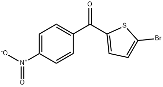 2-BROMO-5-(4-NITROBENZOYL)THIOPHENE Structural