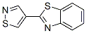 Benzothiazole, 2-(4-isothiazolyl)- (7CI) Structural