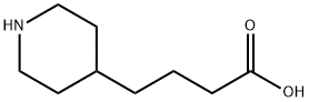 4-Piperidinebutanoic acid Structural