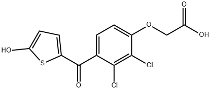 2-[2,3-dichloro-4-(5-hydroxythiophene-2-carbonyl)phenoxy]acetic acid