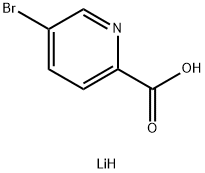 LITHIUM 5-BROMO-PYRIDINE-2-CARBOXYLATE Structural