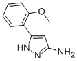 3-Amino-5-(2-methoxyphenyl)-1H-pyrazole Structural