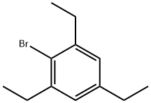 1-BROMO-2,4,6-TRIETHYLBENZENE Structural