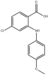 4-CHLORO-2-(4-METHOXY-PHENYLAMINO)-BENZOIC ACID