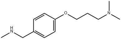 4-[3-(Dimethylamino)propoxy]-N-methylbenzylamine Structural