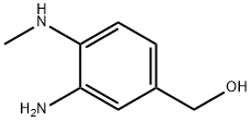 3-AMINO-4-(METHYLAMINO)PHENYL]METHANOL Structural