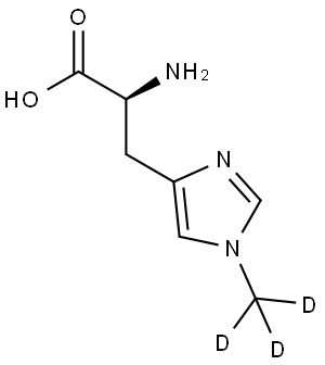 L-N-TAU-METHYL-D3-HISTIDINE Structural