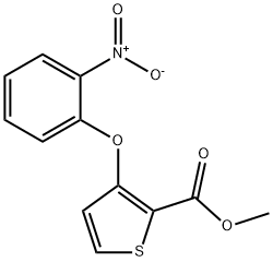 METHYL 3-(2-NITROPHENOXY)-2-THIOPHENECARBOXYLATE