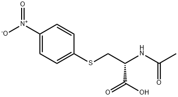 N-ACETYL-S-(4-NITROPHENYL)-L-CYSTEINE Structural