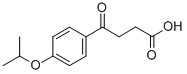 4-OXO-4-(4-ISOPROPOXYPHENYL)BUTYRIC ACID Structural