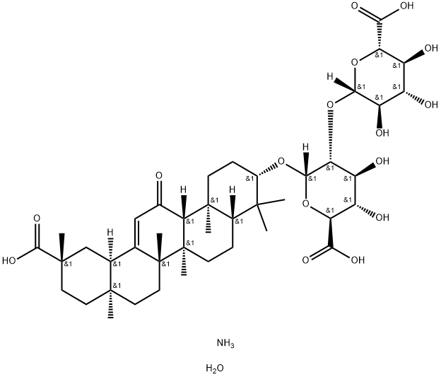 GLYCYRRHIZIC ACID, AMMONIUM SALT, TRIHYDRATE(RG)