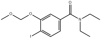 N,N-DIETHYL-4-IODO-2-(METHOXY-METHOXY)-BENZAMIDE Structural