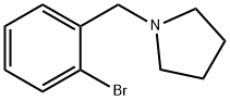 1-(2-BROMOBENZYL)PYRROLIDINE Structural