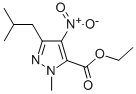 1-METHYL-3-(2-METHYLPROPYL)-4-NITRO-1H-PYRAZOLE-5-CARBOXYLICACIDETHYLESTER