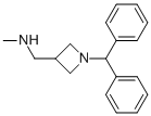 3-(METHYLAMINOMETHYL)-N-BENZHYDRYLAZETIDINE Structural