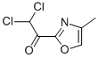 Ethanone, 2,2-dichloro-1-(4-methyl-2-oxazolyl)- (9CI) Structural