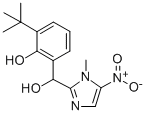 alpha-(3-(1,1-Dimethylethyl)-2-hydroxyphenyl)-1-methyl-5-nitro-1H-imidazole-2-methanol