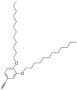 1,2-BIS-DODECYLOXY-4-ETHYNYL-BENZENE Structural