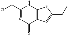 2-(CHLOROMETHYL)-6-ETHYLTHIENO[2,3-D]PYRIMIDIN-4(3H)-ONE