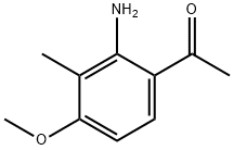 2-Methyl-3-amino-4-acetylanisole Structural