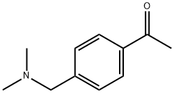 1-(4-DIMETHYLAMINOMETHYL-PHENYL)-ETHANONE Structural