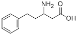 3-AMINO-5-PHENYL-PENTANOIC ACID Structural