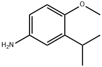 4-AMINO-2-ISOPROPYLANISOL Structural