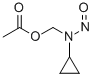 Acetic acid, (cyclopropylnitrosamino)methyl ester Structural