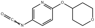 2-(Tetrahydropyran-4-yloxy)pyridin-5-yl isocyanate Structural