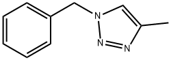 4-METHYL-1-PHENYLMETHYL-1H-1,2,3-TRIAZOLE Structural