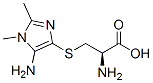 L-Cysteine, S-(5-amino-1,2-dimethyl-1H-imidazol-4-yl)- Structural
