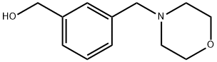 [3-(MORPHOLINOMETHYL)PHENYL]METHANOL Structural