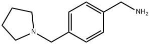 4-(PYRROLIDIN-1-YLMETHYL)BENZYLAMINE Structural