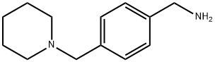 [4-(PIPERIDINOMETHYL)PHENYL]METHYLAMINE Structural