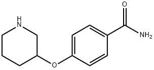 4-(PIPERIDIN-3-YLOXY)-BENZAMIDE